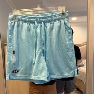 Under Armour Men's Light Blue Athletic Shorts (41)